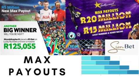 Maximum Payouts at the Top SA Betting Sites.